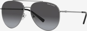 ARMANI EXCHANGE Okulary przeciwsłoneczne '0AX2043S626000E8' w kolorze srebrny: przód