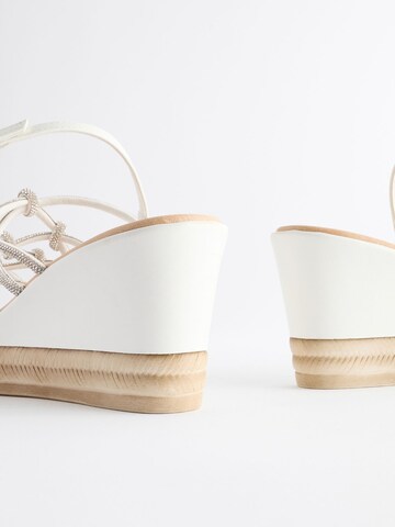 Next Босоножки 'Forever Comfort®' в Белый