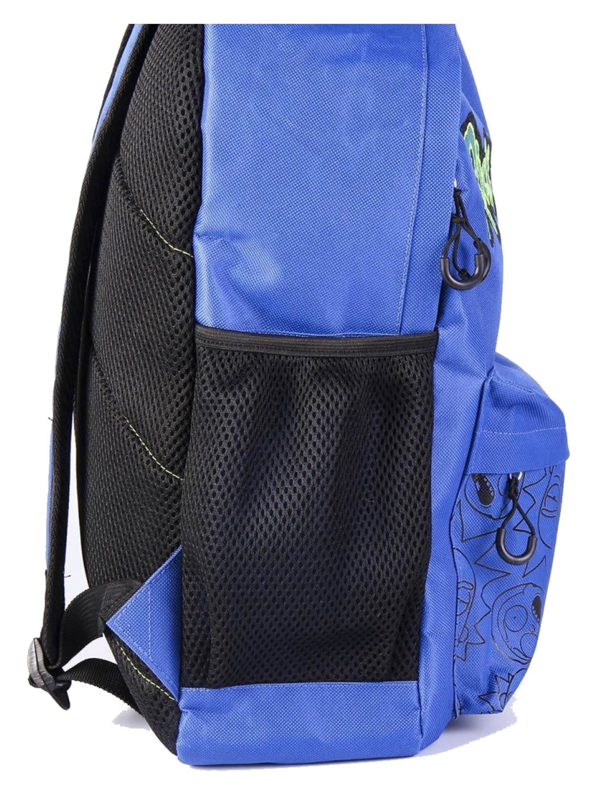 Rick And Morty Rugzak 'Rick and Morty Rugzak Hoogte 45cm' in Blauw