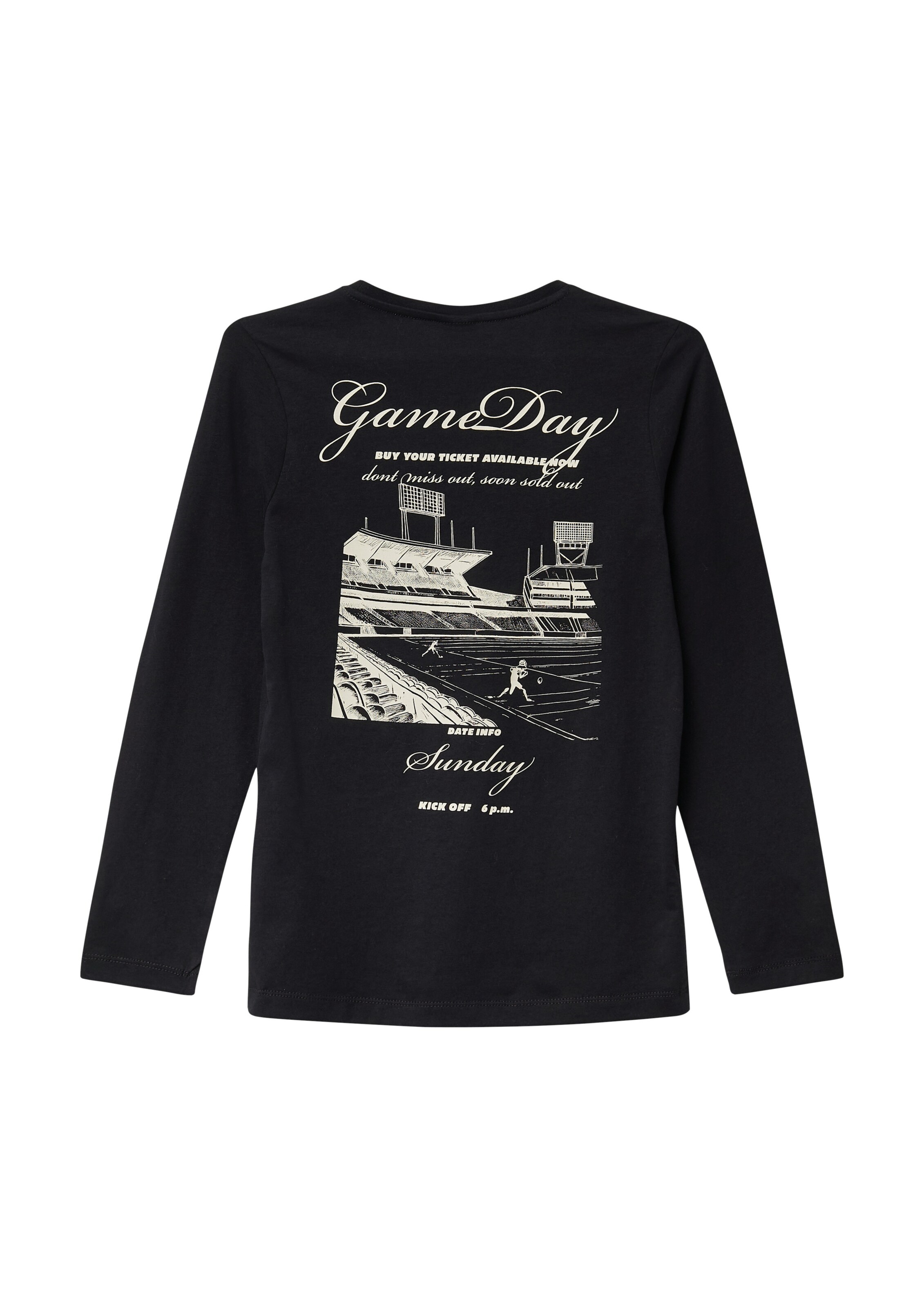 s.Oliver Shirt in Zwart