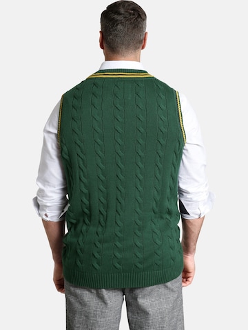 Charles Colby Sweater Vest in Green