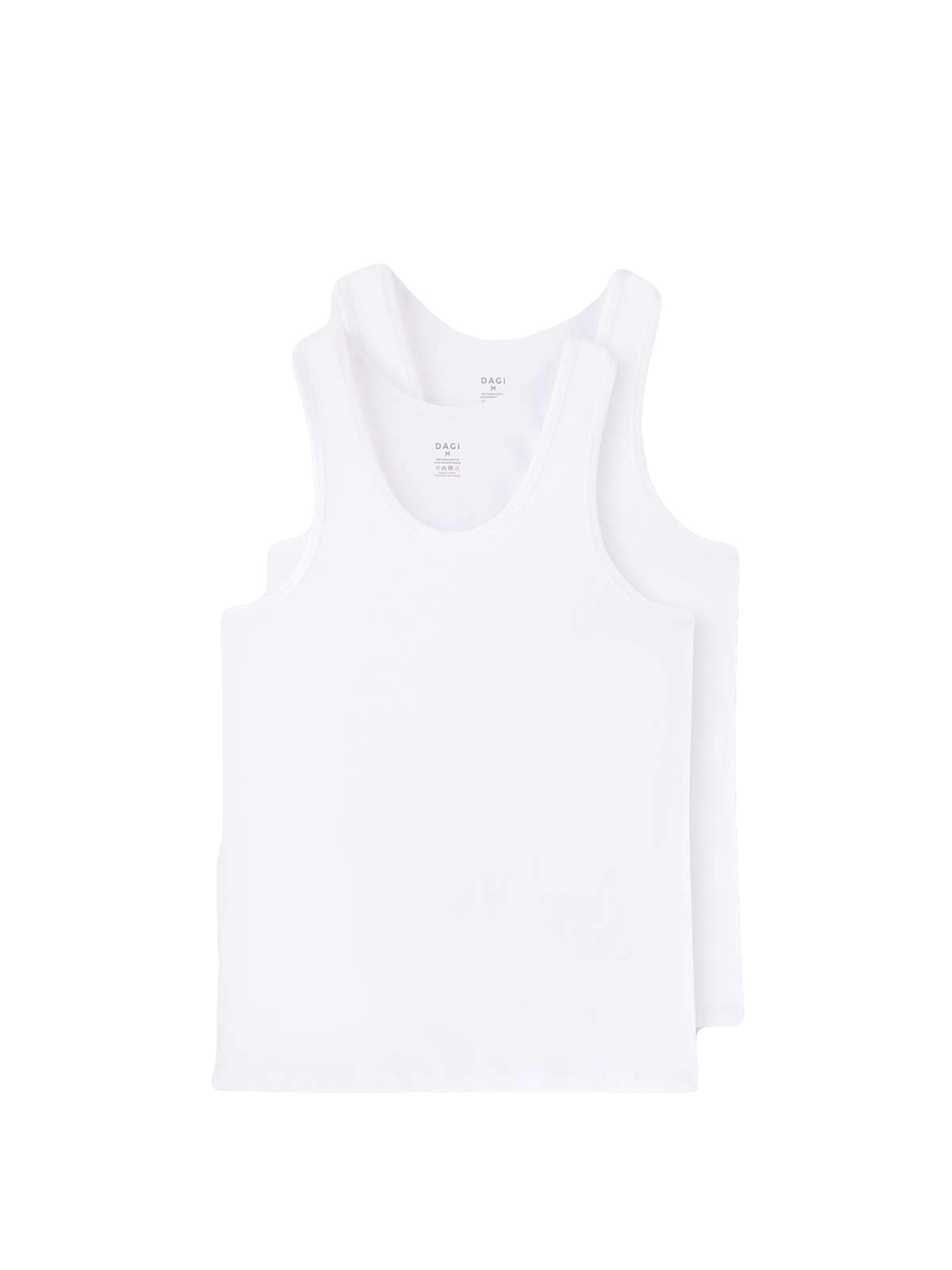 Dagi Undertröja i vit: framsida