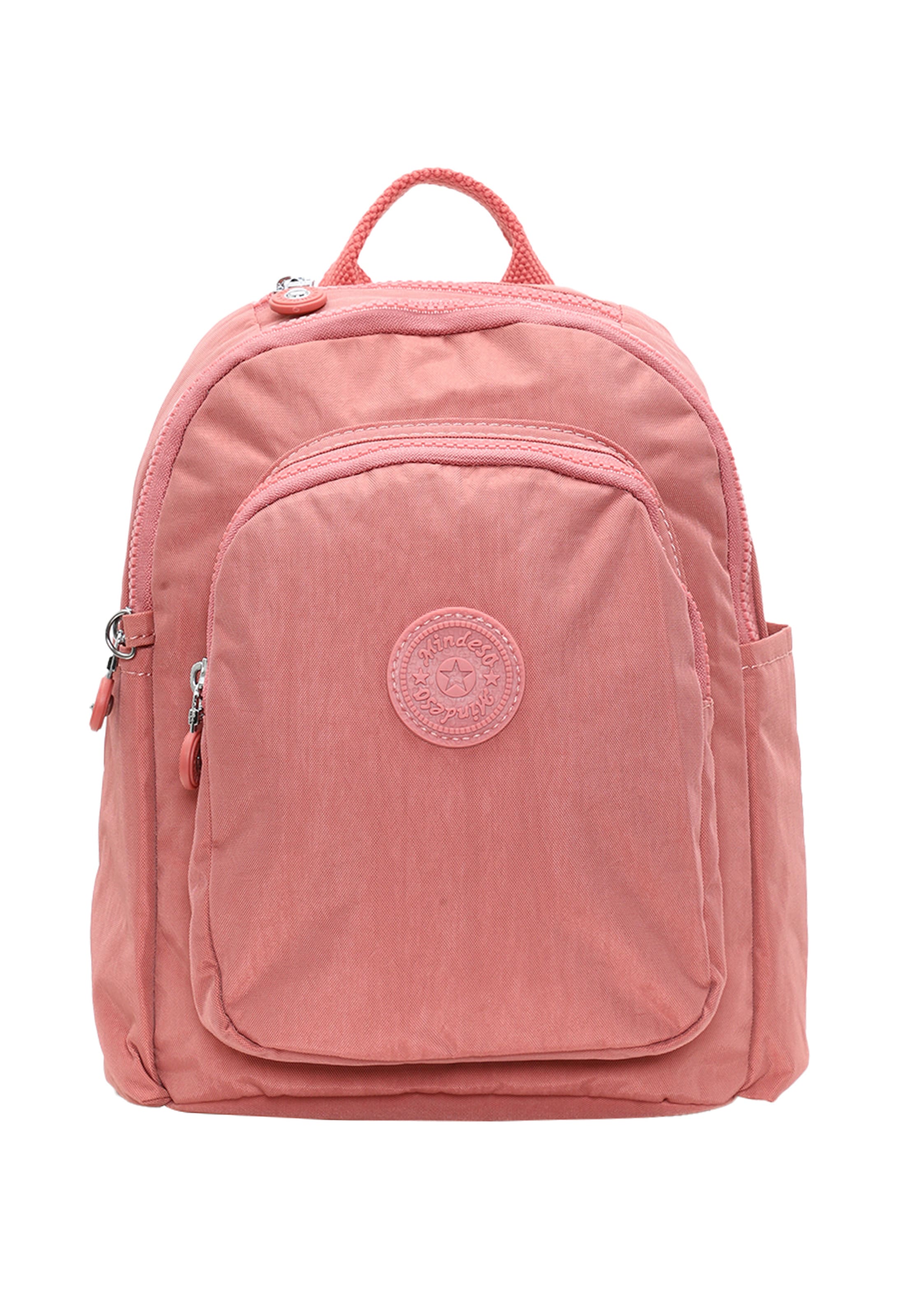 Mindesa - Mochila em rosa: frente