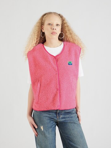 Gilet 'Hoktown' di AMERICAN VINTAGE in rosa: frontale