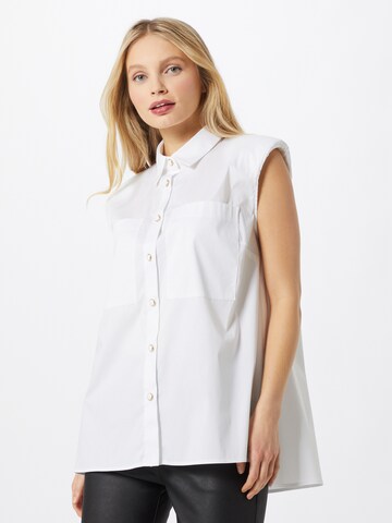 IMPERIAL - Blusa en blanco: frente