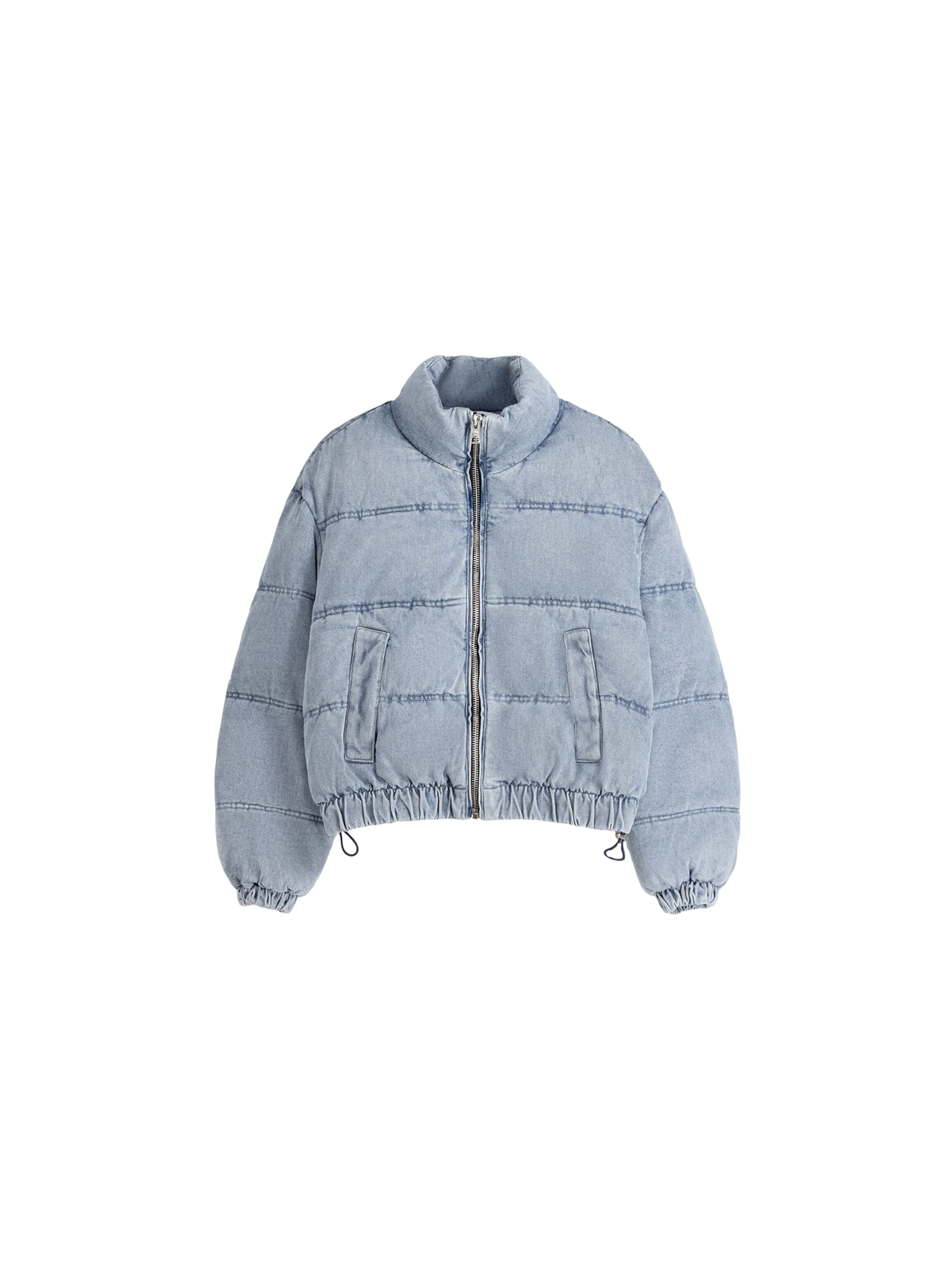 Bershka Jacke in Blau: Vorderseite