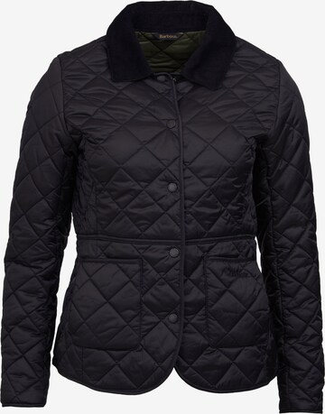 Veste mi-saison 'Deveron' Barbour en noir : devant