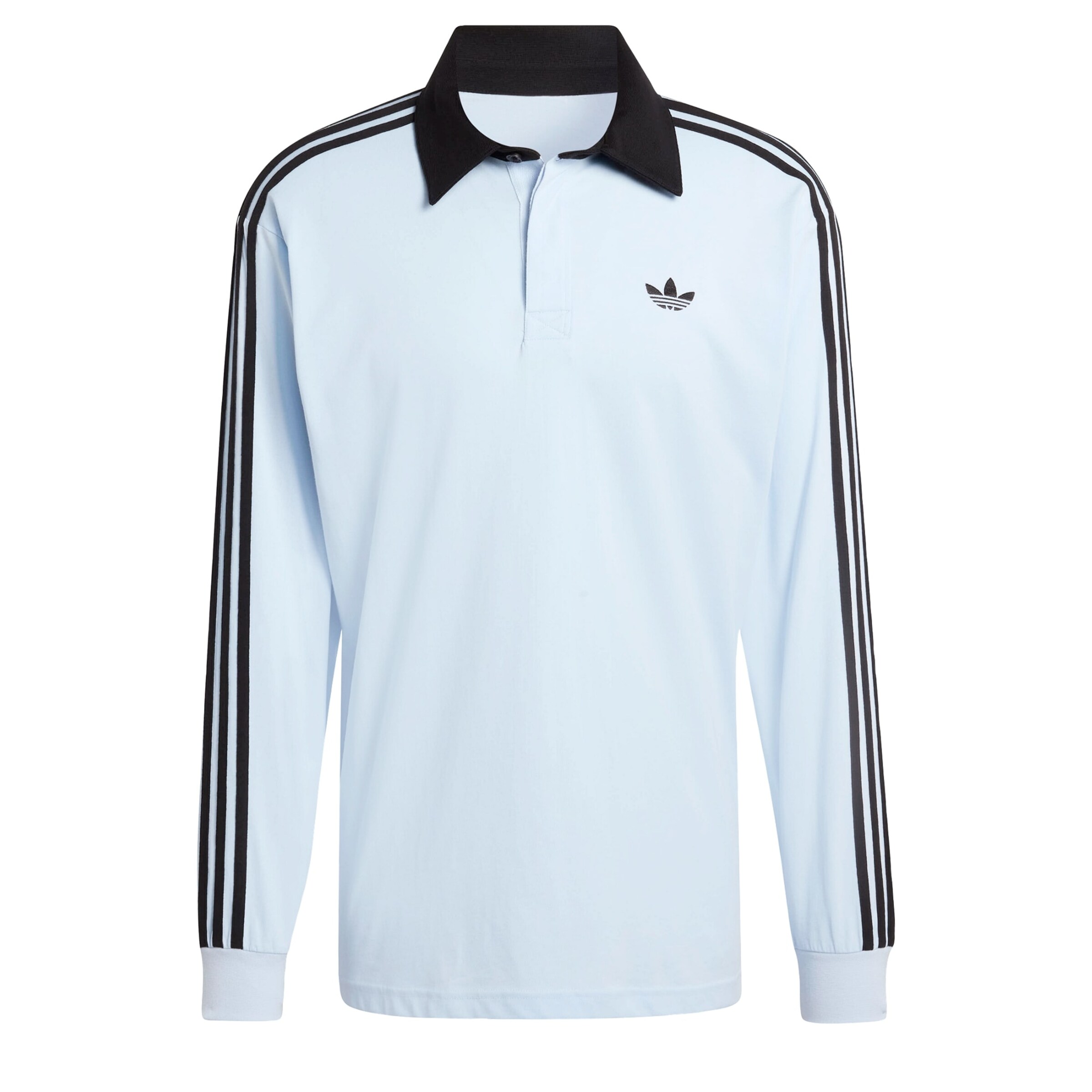 T-Shirt '3-STRIPES RUGBY LONGSLEEVE' ADIDAS ORIGINALS en bleu