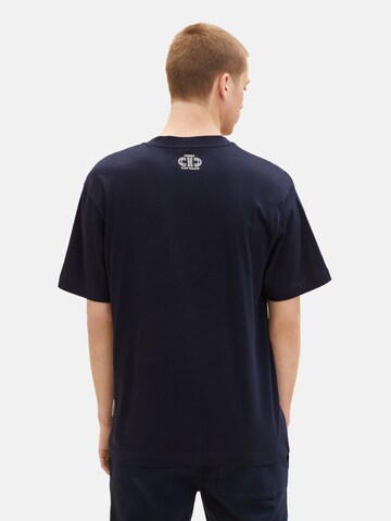 TOM TAILOR DENIM T-Shirt in Blau