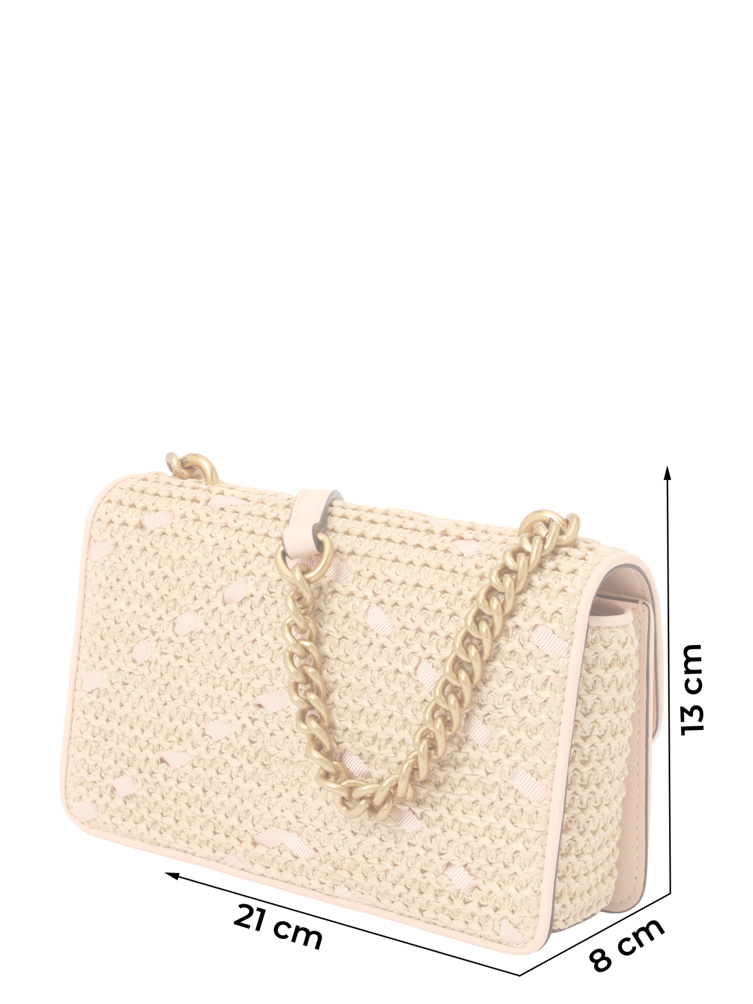 Sac à bandoulière 'LOVE ONE' PINKO en beige
