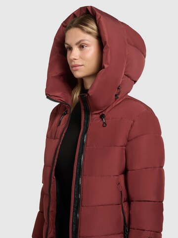 khujo Wintermantel 'Jilias5-YM' in Rood