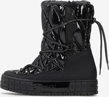 Kazar - Botas de nieve en negro: frente