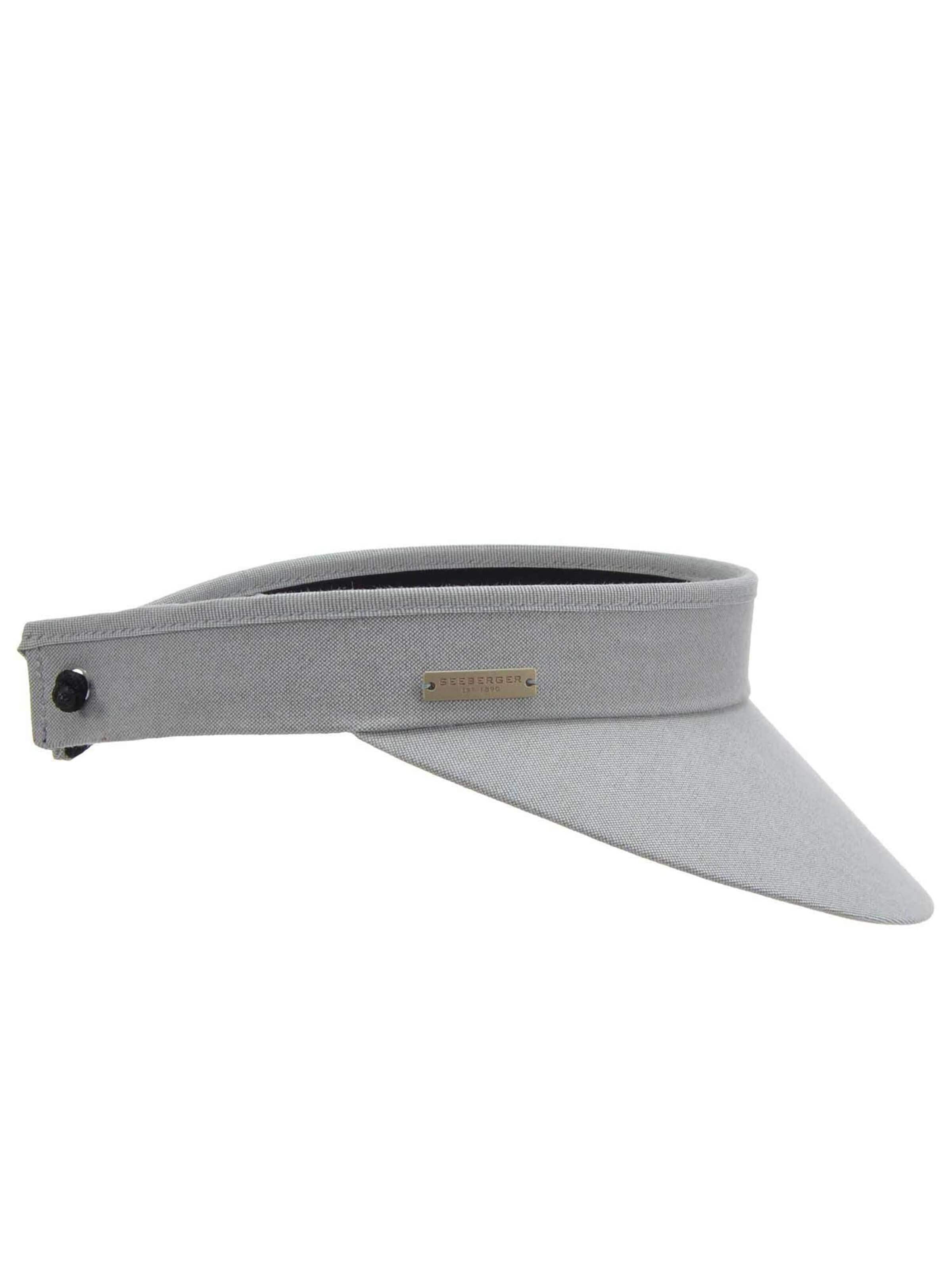 Seeberger Hat 'Visor' in Green: front