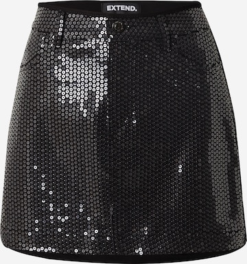 ONLYSuknja 'ONLZera' - crna boja: prednji dio