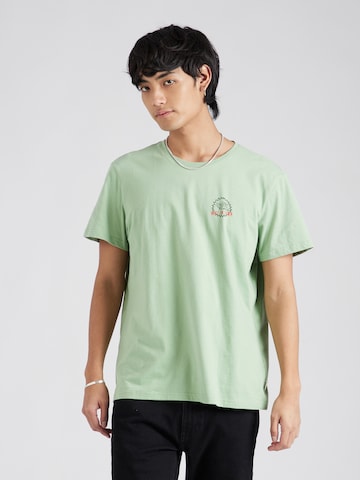 BLEND قميص بلون أخضر: الأمام