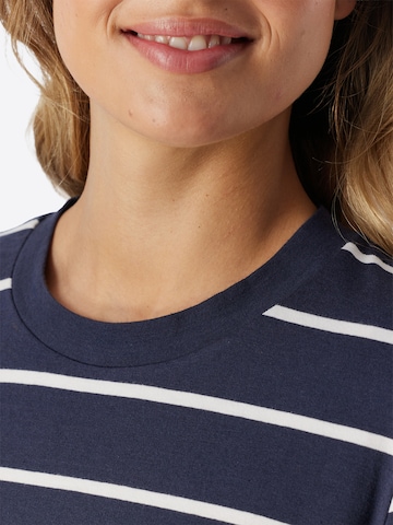 Chemise de nuit ' Mix Relax ' SCHIESSER en bleu