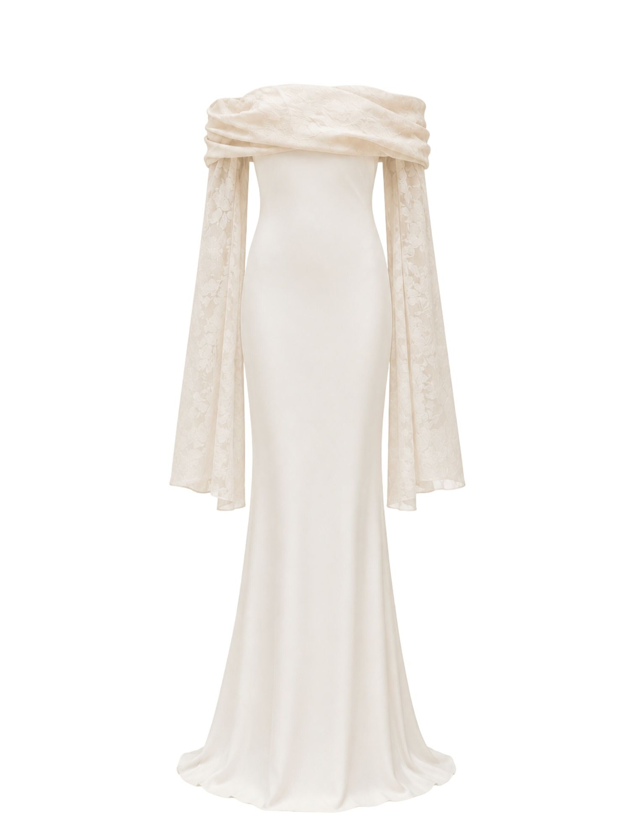 Abito da cocktail 'Habarana' di Nisia PartyWear in bianco: frontale