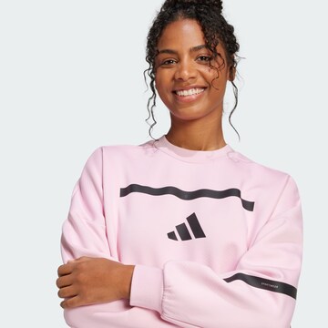 Felpa sportiva 'Z.N.E.' di ADIDAS SPORTSWEAR in rosa