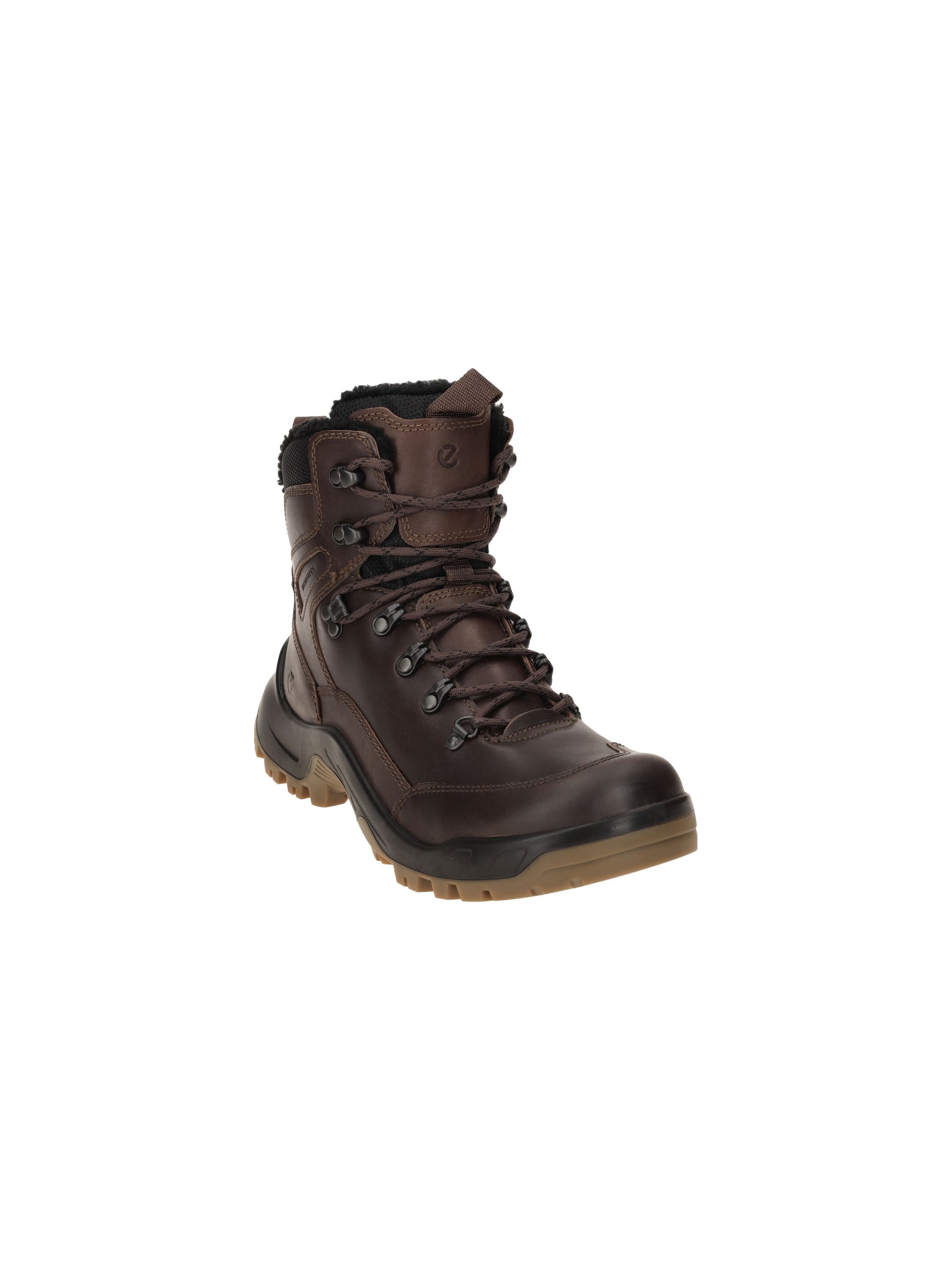 ECCO Lace-Up Boots in Brown