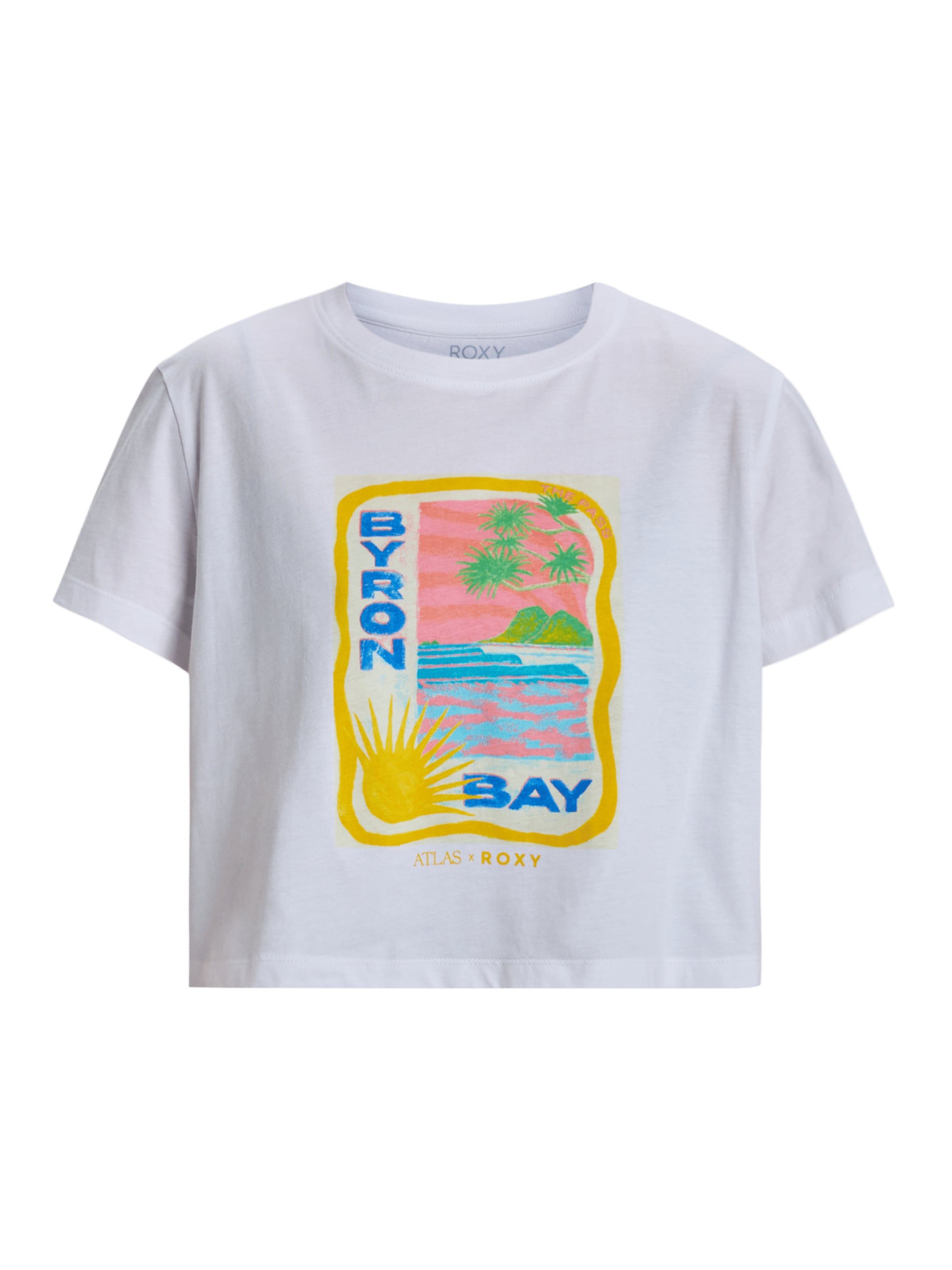 ROXY Shirt 'Atlas' in Wit: voorkant