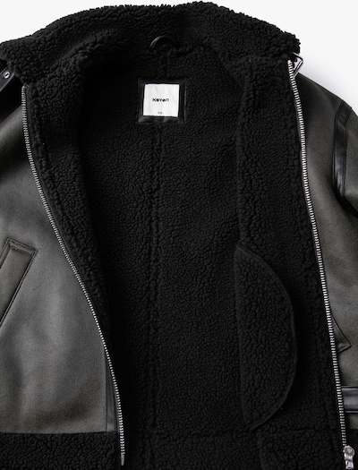 Koton Winter Jacket in Khaki / Black, Item view