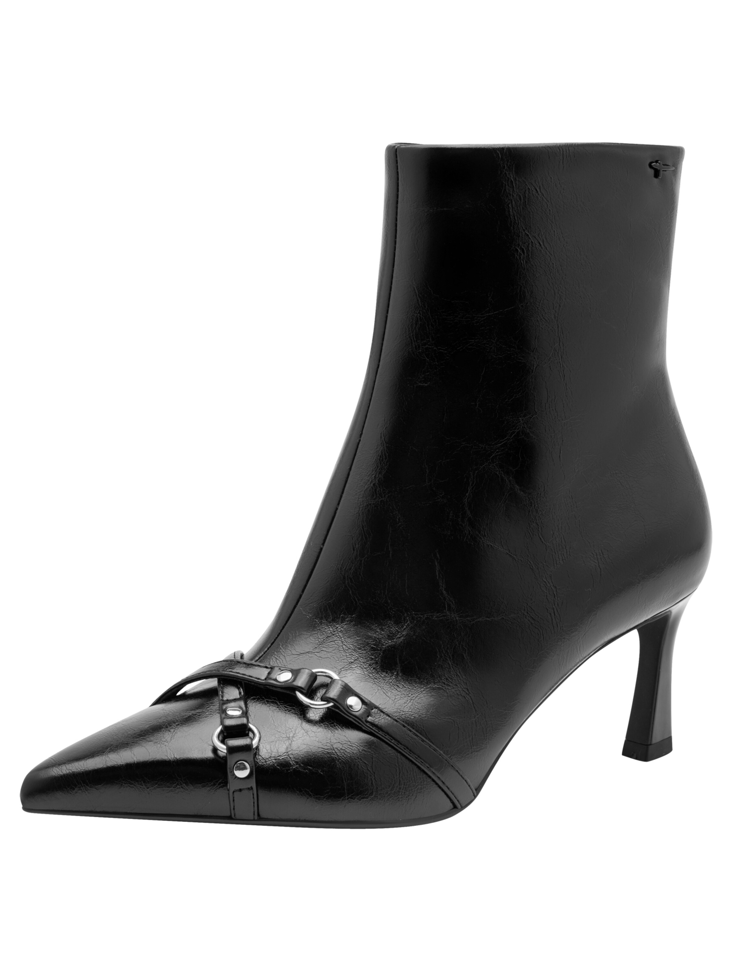 Bottines Tamaris en noir : devant
