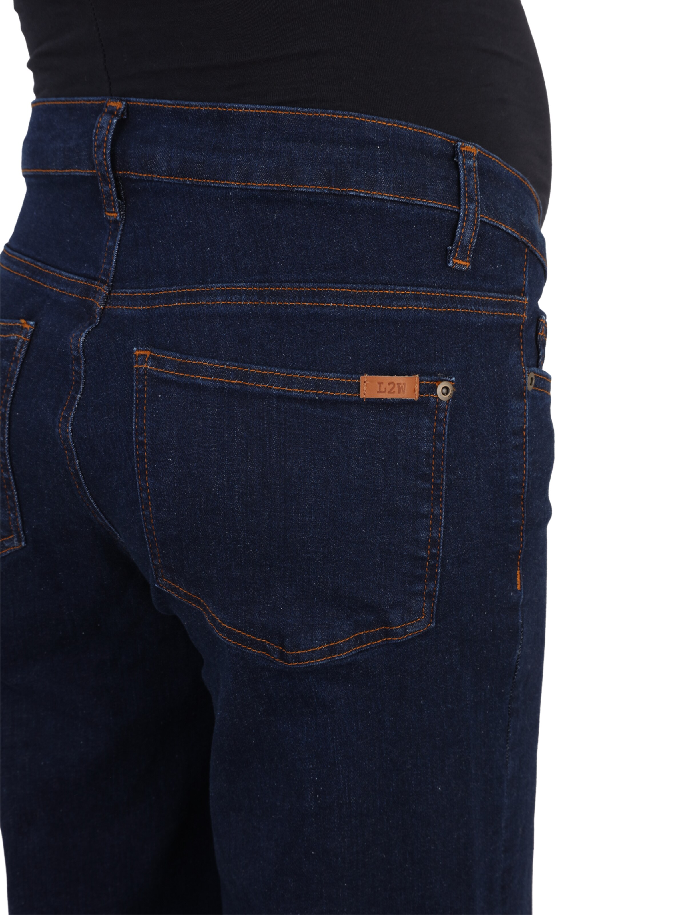 LOVE2WAIT Wide leg Jeans in Blauw