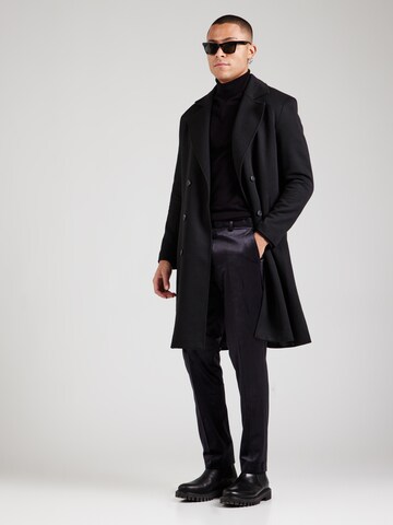 Jack & Jones Premium Slimfit Ráncos nadrág - fekete