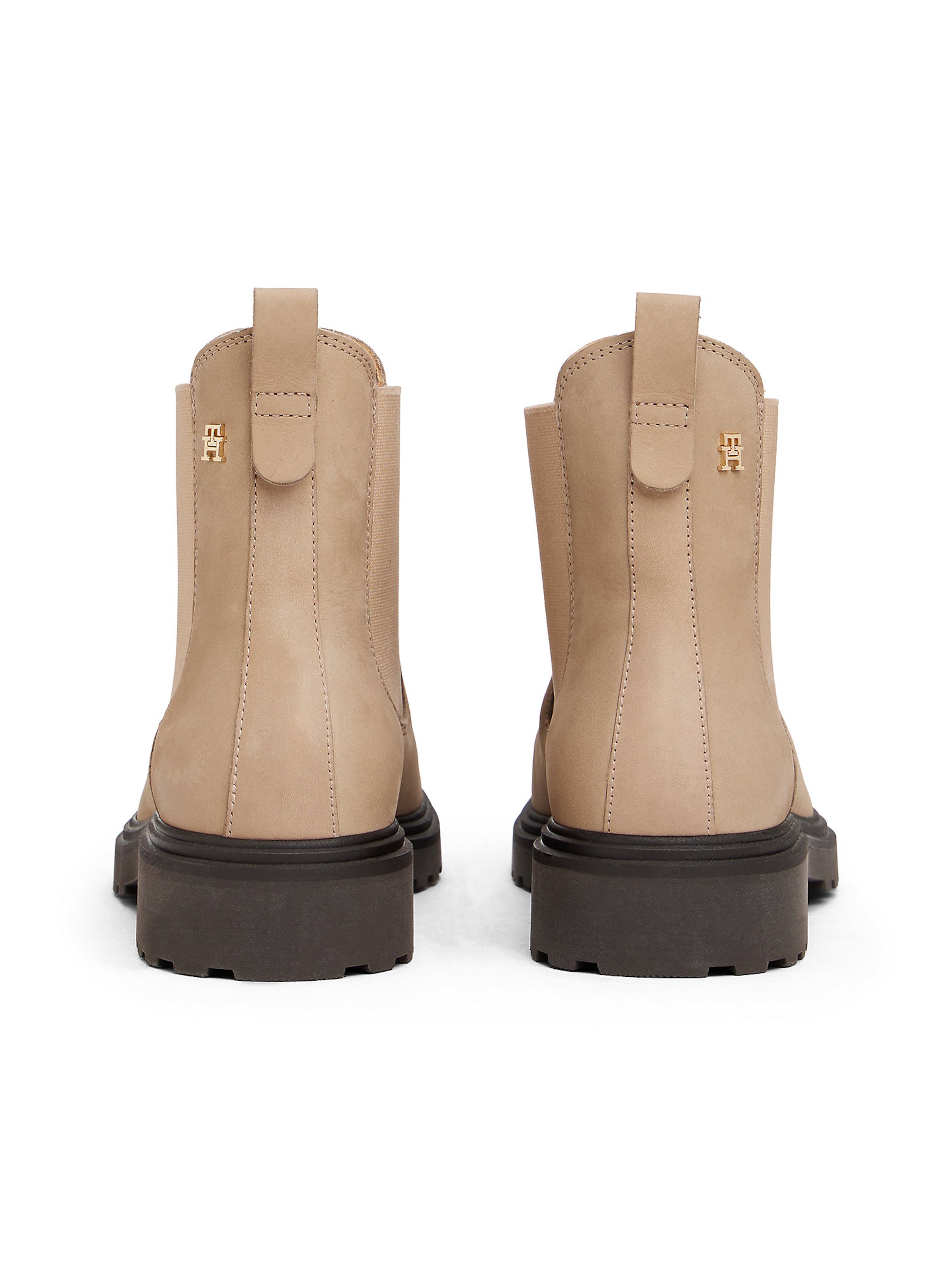 TOMMY HILFIGER Chelsea boots in Beige
