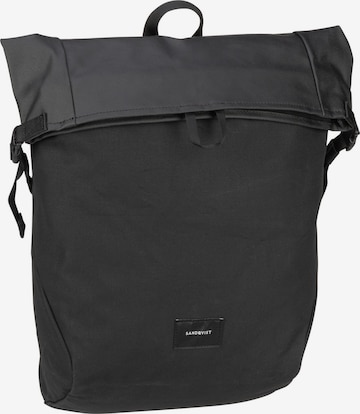 SANDQVIST - Mochila 'ALFRED' en negro: frente