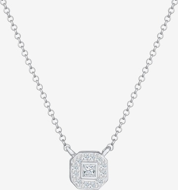 Elli DIAMONDS Ketting in Zilver: voorkant