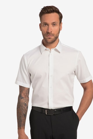 JP1880 Regular fit Button Up Shirt in White: front