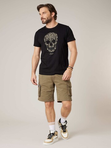 Loosefit Pantalon cargo 'Slog' Deeluxe en vert