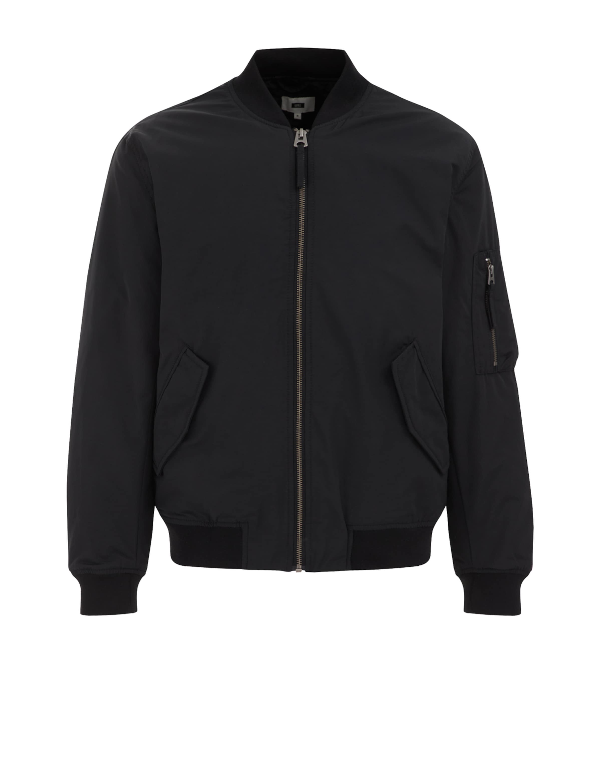 WE Fashion Функциональная куртка в Черный: спереди