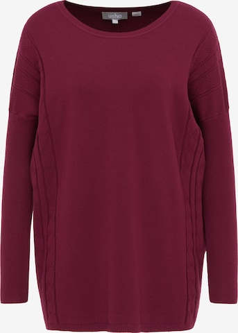 Usha Sweater in Purple: front