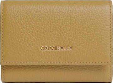 Portamonete 'COCCINELLE METALLIC 26 98' di Coccinelle in giallo: frontale