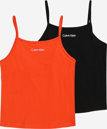 Top di Calvin Klein Underwear in arancione: frontale