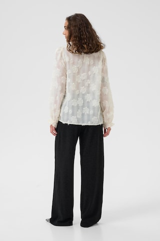 CULTURE Bluse in Beige