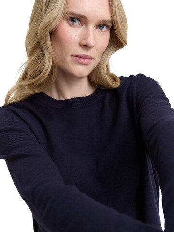 TOM TAILOR Pullover in Blau