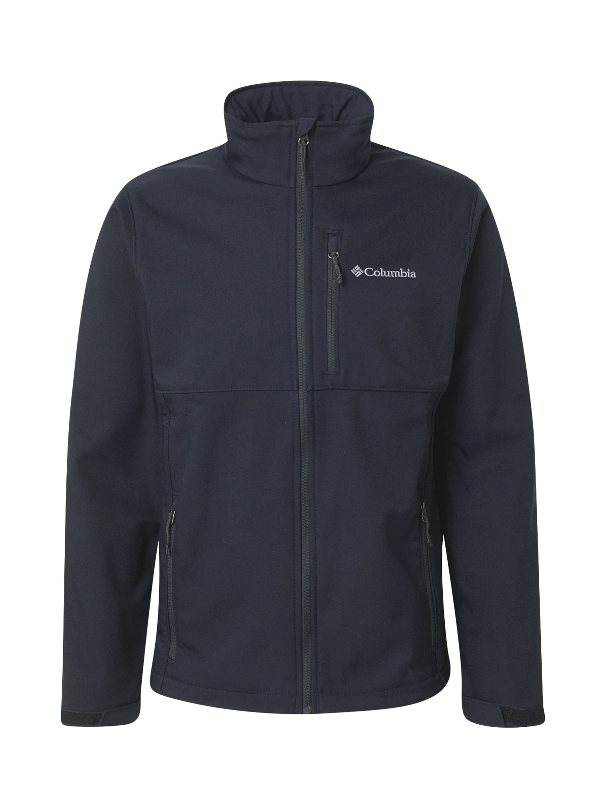 COLUMBIA Μπουφάν πεζοπορίας 'Ascender' σε μαύρο: μπροστά