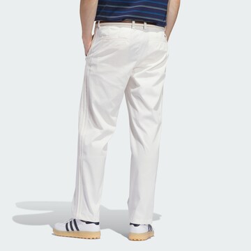 ADIDAS PERFORMANCE Wide leg Sports trousers 'Twistweave' in White