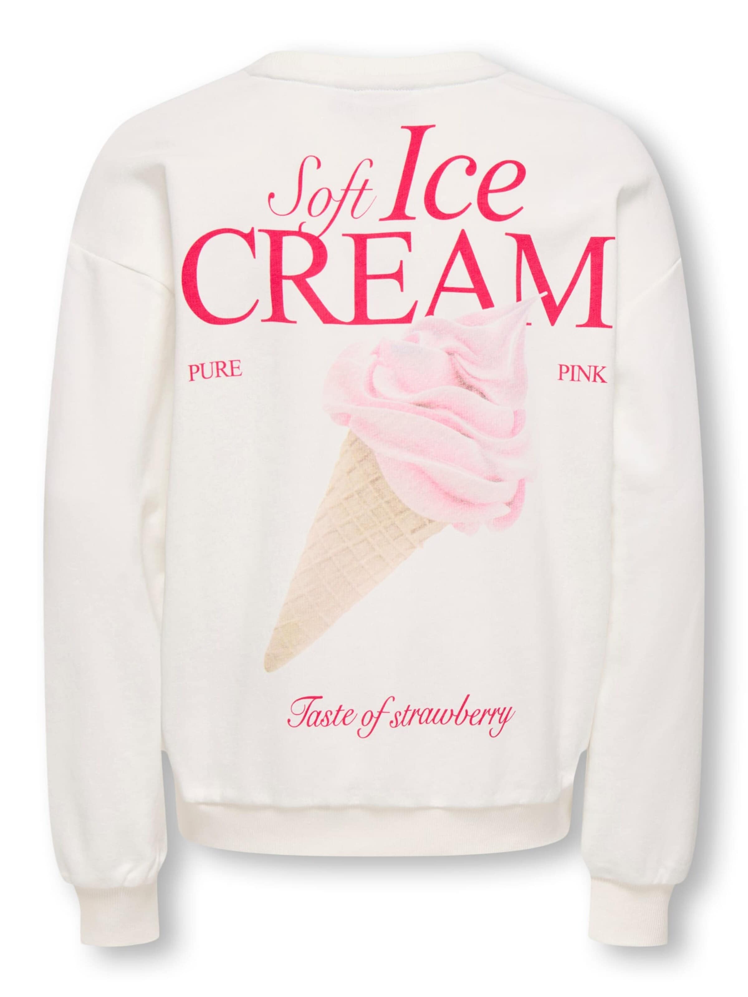 ONLY Sweatshirt 'Philea' in White