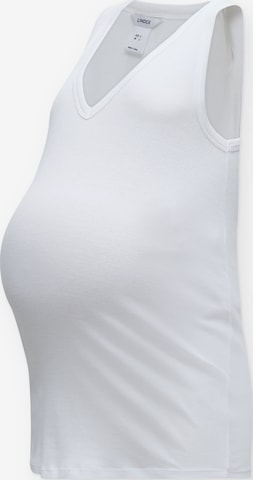 Lindex Maternity Top in Weiß: Vorderseite