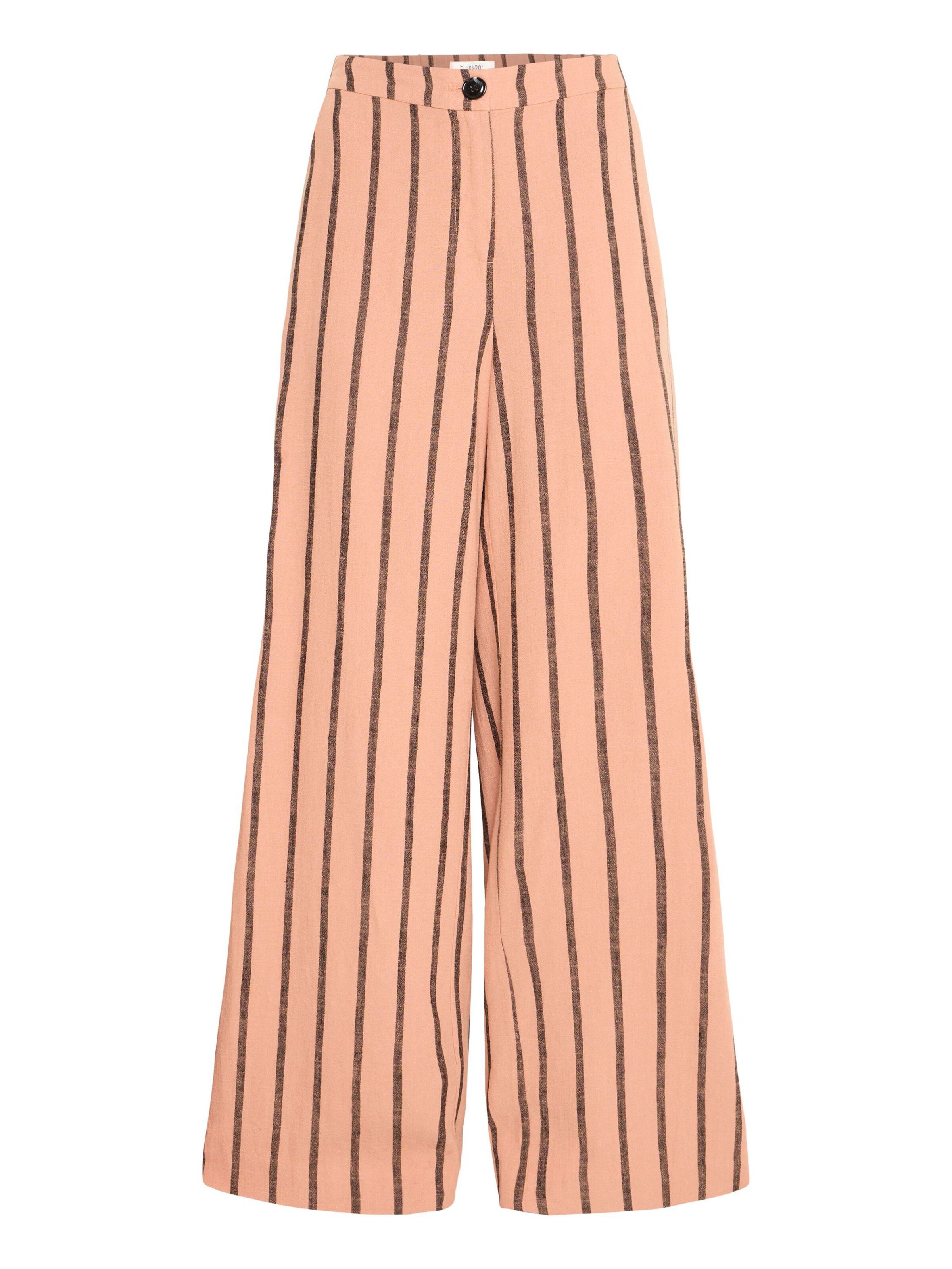 Wide Leg Pantalon 'JOHANNA' b.young en orange : devant