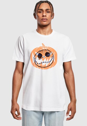 T-Shirt 'The Nightmare Before Christmas - Pumkin Head Jack' ABSOLUTE CULT en blanc : devant