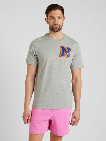 Nike Sportswear T-Shirt 'Club' in Grau: predná strana