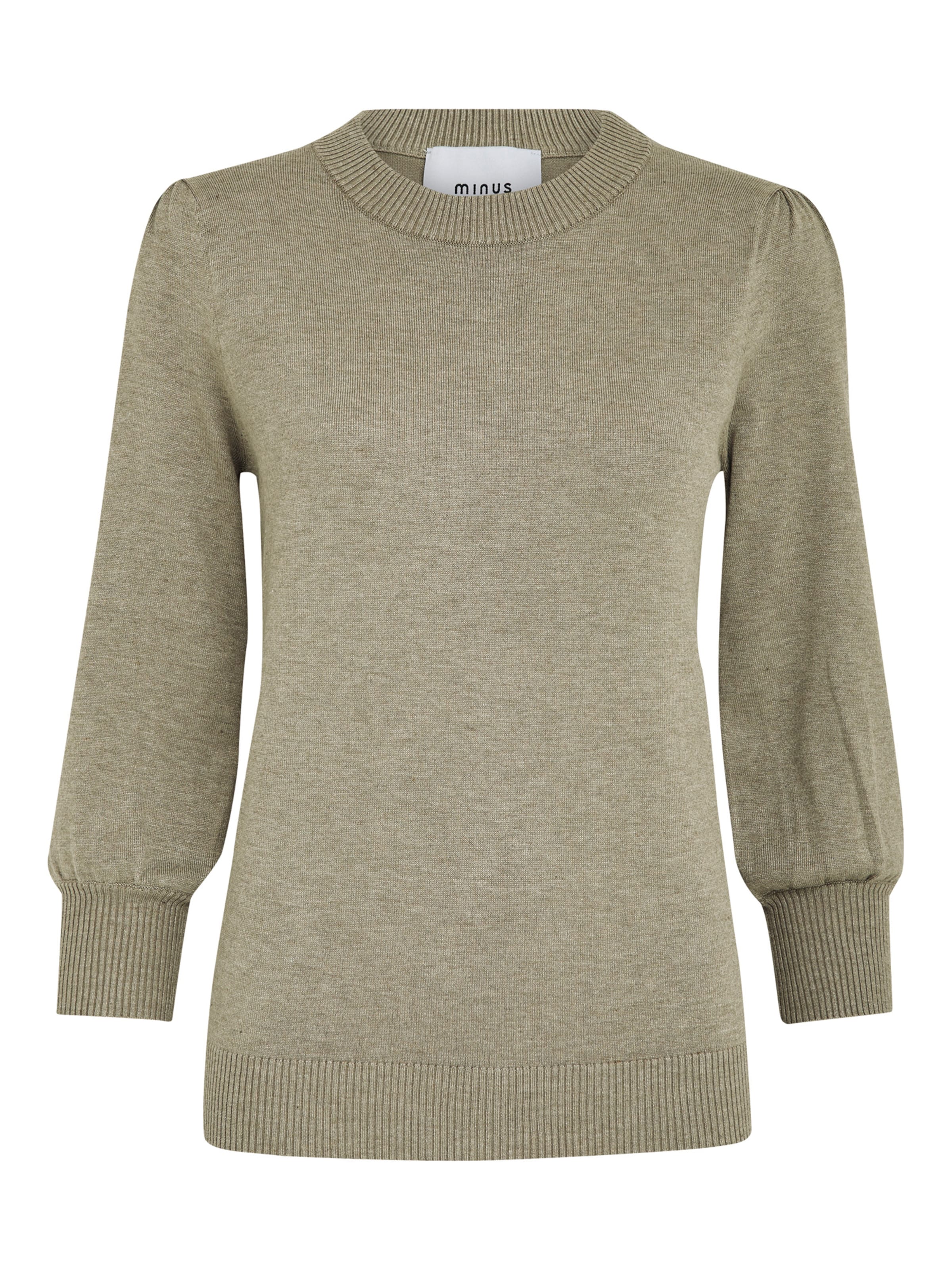 minus Pullover 'Mersin' in Grün: Vorderseite