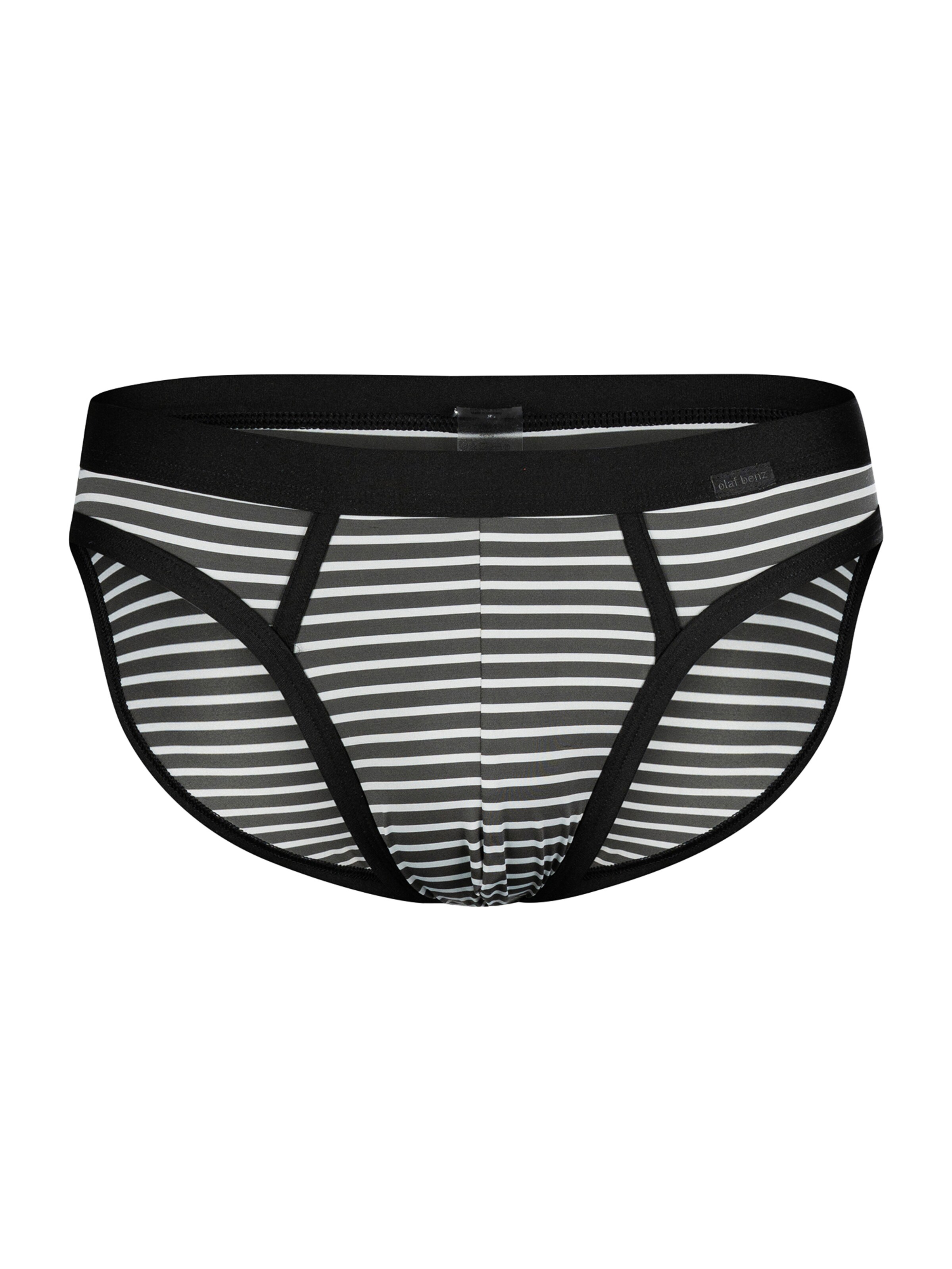 Olaf Benz Slip ' RED2475 Retrobrief ' in Grau: Vorderseite