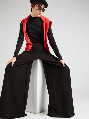 Staud Wide leg Pants 'CALEB' in Black