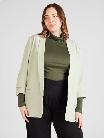 ONLY Carmakoma Blazer 'ELLY' in Green: front